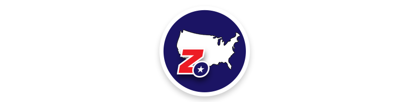 USA Map for Zoleau